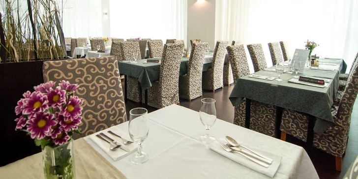 Bohaté 3-chodové menu pre 2 osoby alebo konzumné v hodnote 25 € v Maranello ristorante
