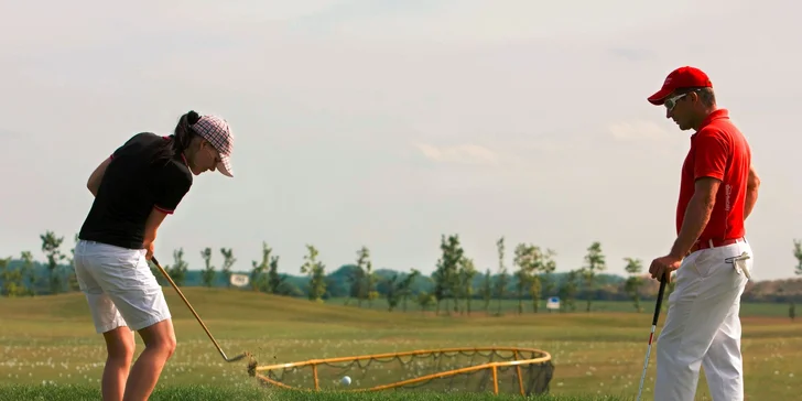 Golfový kurz - štart karta v GREEN RESORT Hrubá Borša