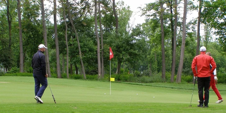 Golfový kurz - štart karta v GREEN RESORT Hrubá Borša