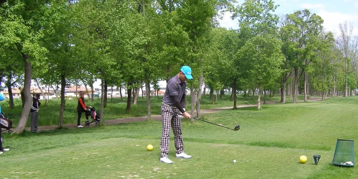 Golfový kurz - štart karta v GREEN RESORT Hrubá Borša