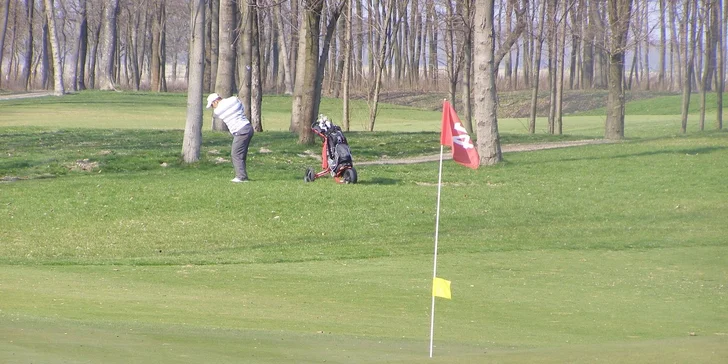 Golfový kurz - štart karta v GREEN RESORT Hrubá Borša