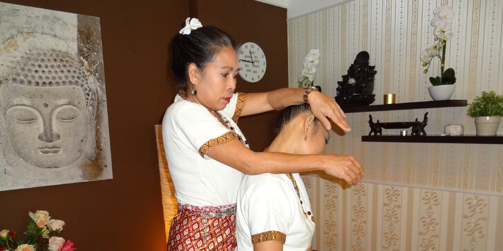 Celotelová thajská masáž alebo thajská masáž vybranej časti tela