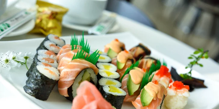 Výborný sushi set v OC Eurovea
