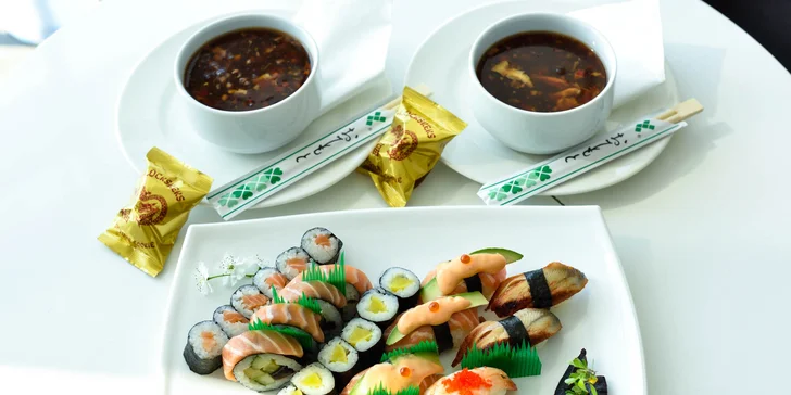 Výborný sushi set v OC Eurovea