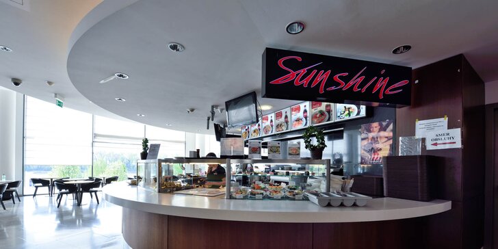 Chutné sushi menu pre 1 alebo 2 osoby v obľúbenom Sunshine
