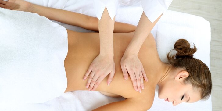 Príjemná čiastočná masáž či celotelová masáž