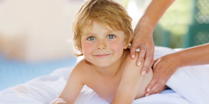 Klasická masáž a zábal alebo detská upokojujúca masáž