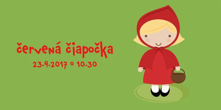 Bábkové predstavenie Červená čiapočka