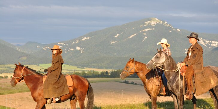 Doprajte si relax v nádhernej prírode na Ranchi Amadeus s jazdou na koni