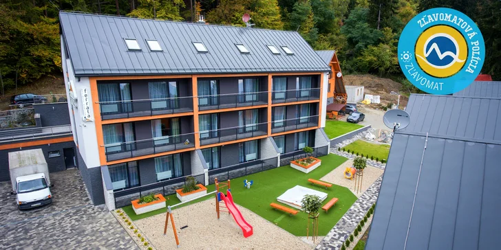 Luxusná chata pre 9 až 14 osôb s 50% zľavou na nový špičkový wellness v Penzióne Ferrata*** pod Martinskými hoľami