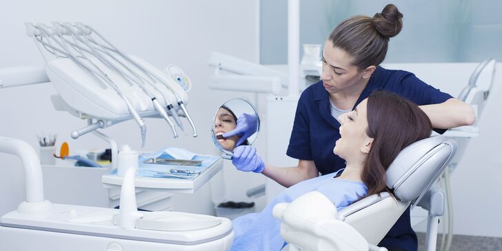 Dentálna hygiena, bielenie alebo ošetrenie zubného kazu