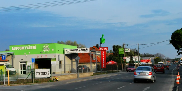 Umytie automobilu v autoumyvárni CAR WASH v Krškanoch