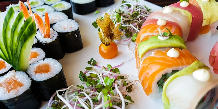 Jarný sushi set (34 kúskov) v TOP Reštaurácii SUSHIHANIL