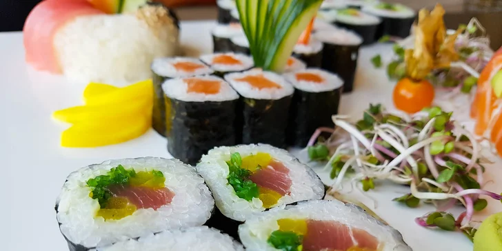 Jarný sushi set (34 kúskov) v TOP Reštaurácii SUSHIHANIL