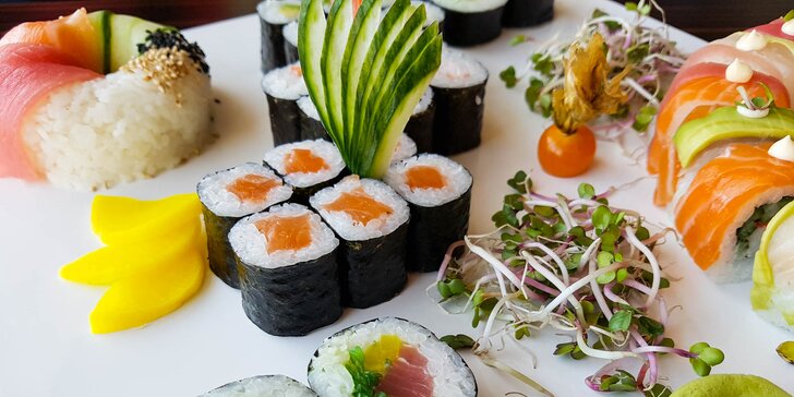 Jarný sushi set (34 kúskov) v TOP Reštaurácii SUSHIHANIL
