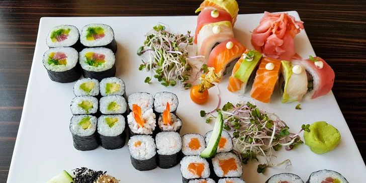 Jarný sushi set (34 kúskov) v TOP Reštaurácii SUSHIHANIL