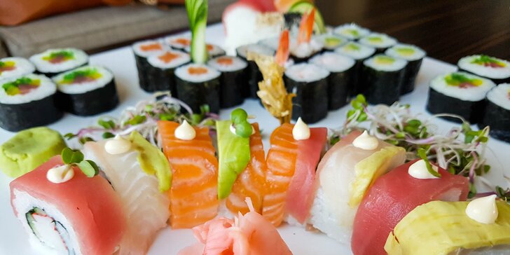 Jarný sushi set (34 kúskov) v TOP Reštaurácii SUSHIHANIL