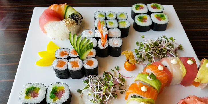 Jarný sushi set (34 kúskov) v TOP Reštaurácii SUSHIHANIL