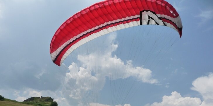 Paraglidingové zoznamovacie školenie