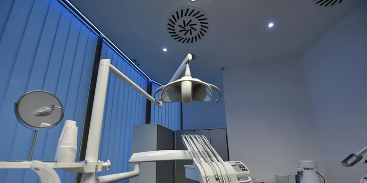 Komplexný vstupný stomatologický balíček či dentálna hygiena s pieskovaním