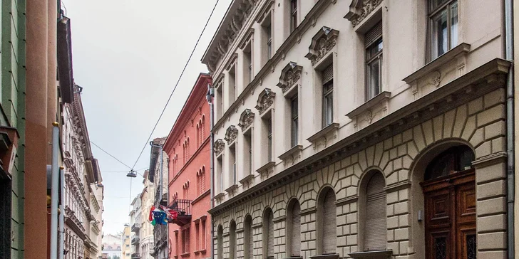 Ubytovanie priamo v centre Budapešti so vstupom do kúpeľov