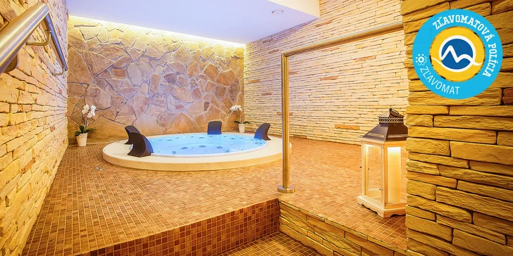 Luxusná chata pre 9 až 14 osôb s 50% zľavou na nový špičkový wellness v Penzióne Ferrata*** pod Martinskými hoľami