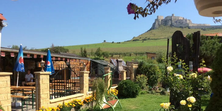 Relax pod Spišským hradom s polpenziou