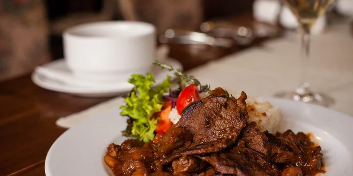 Viacchodové honosné promočné menu