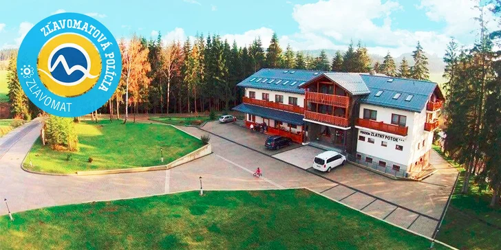 Panenská oravská príroda a wellness v penzióne Zlatný Potok***