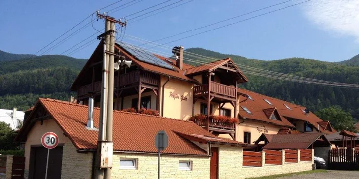 Leto pod Martinskými hoľami vo vychýrenom a modernom penzióne Gitka