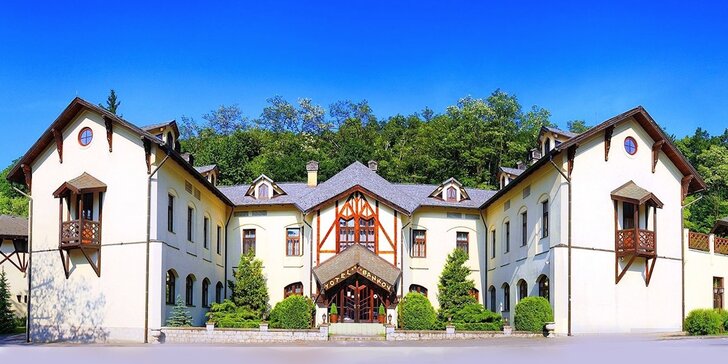 Romantický pobyt s wellness v historickom Hoteli Bankov**** v Košiciach