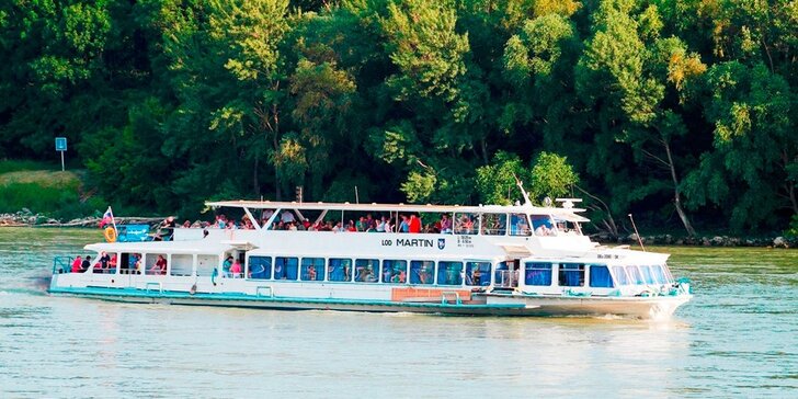 Plavba po Dunaji až na Devín