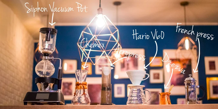 Zážitok pre milovníkov kávy s alternatívnou prípravou plantážnej kávy