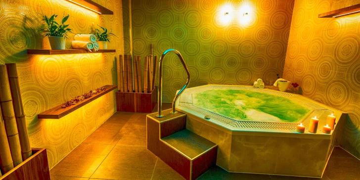 Vstup do wellness s možnosťou 4-chodovej večere