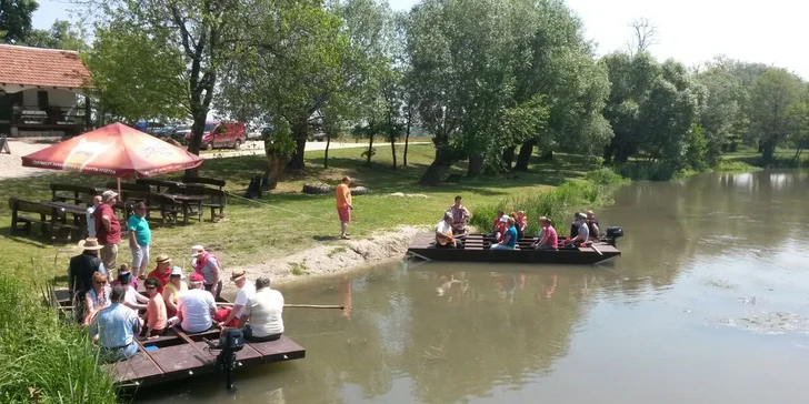 Splav po malom Dunaji na pltiach pre deti i dospelých
