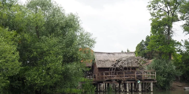 Splav po malom Dunaji na pltiach pre deti i dospelých