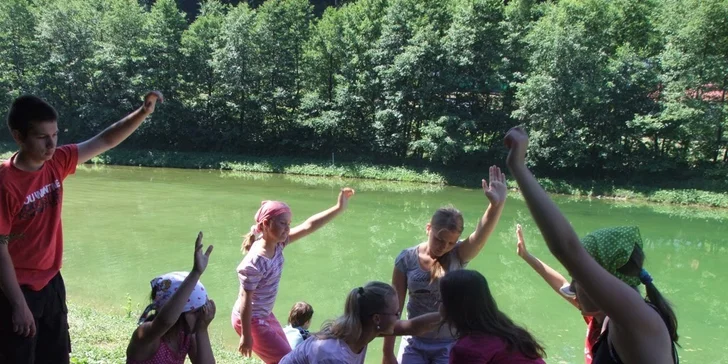 Letný tábor Dobrodružstvo na priehrade alebo ActionTeenCamp