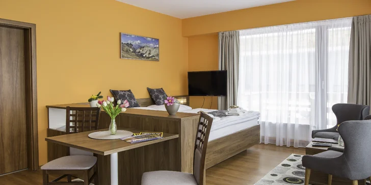 Jeseň v nových exkluzívnych apartmánoch HREBIENOK RESORT