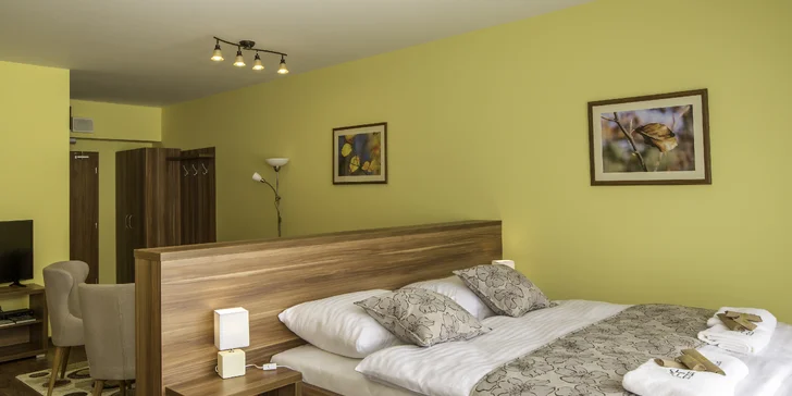 Jeseň v nových exkluzívnych apartmánoch HREBIENOK RESORT