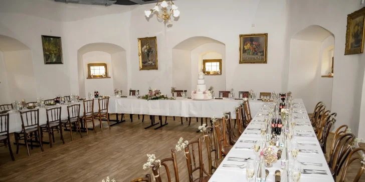 Oddych pre 2 osoby v luxusnom historickom Boutique hotel**** Pracháreň