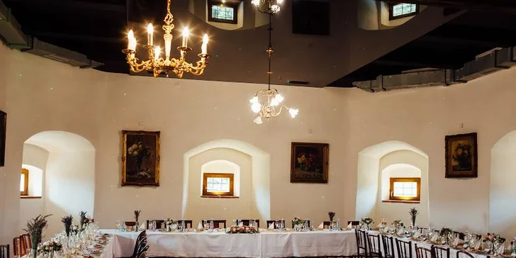 Oddych pre 2 osoby v luxusnom historickom Boutique hotel**** Pracháreň