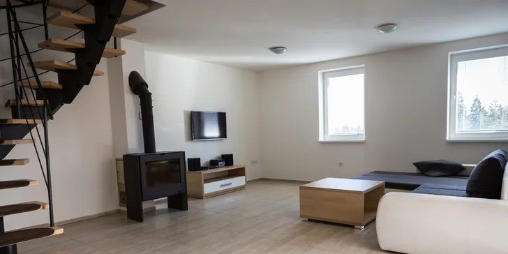 Luxusná chata pre 9 až 14 osôb s 50% zľavou na nový špičkový wellness v Penzióne Ferrata*** pod Martinskými hoľami