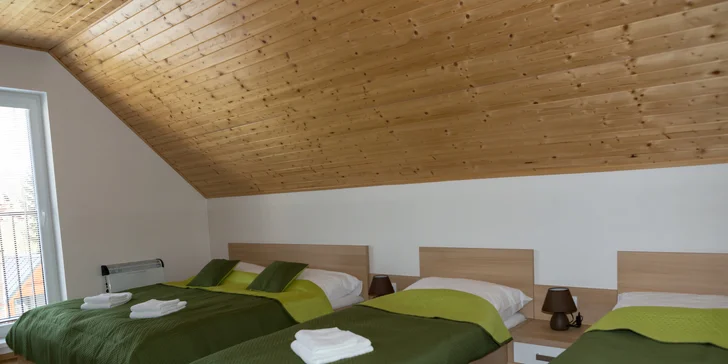 Luxusná chata pre 9 až 14 osôb s 50% zľavou na nový špičkový wellness v Penzióne Ferrata*** pod Martinskými hoľami
