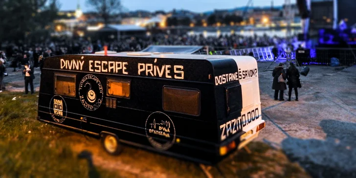 Prenájom escape prívesu na 3 hodiny