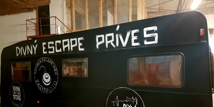 Prenájom escape prívesu na 3 hodiny