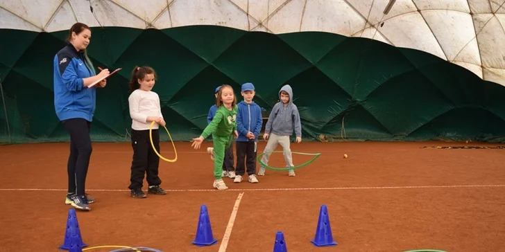 5-dňový denný tenisový tábor pre deti od 4 do 14 rokov. Leto 2017!