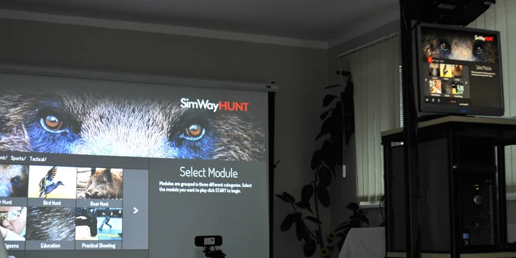 Vyskúšajte najlepší strelecký trenažér na svete SimWay Hunt