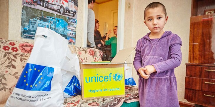 Týždeň modrého gombíka: Pomoc pre Ukrajinu