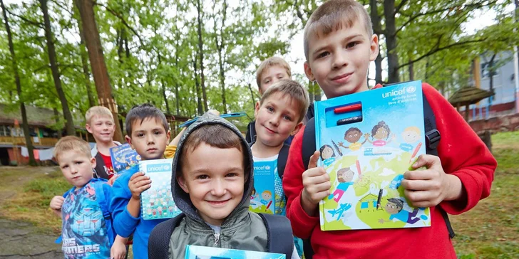 Týždeň modrého gombíka: Pomoc pre Ukrajinu