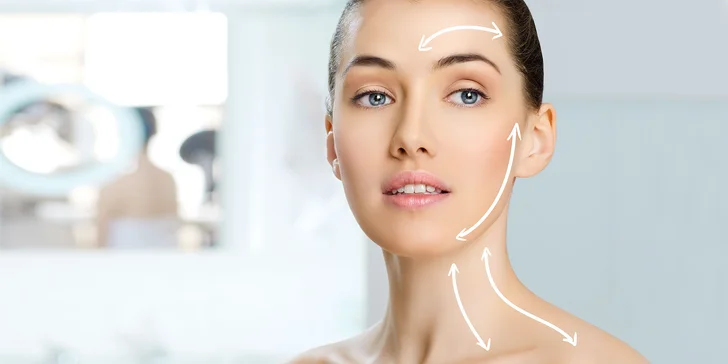 Anti-ageing ošetrenie pleti a odstránenie dvojitej brady